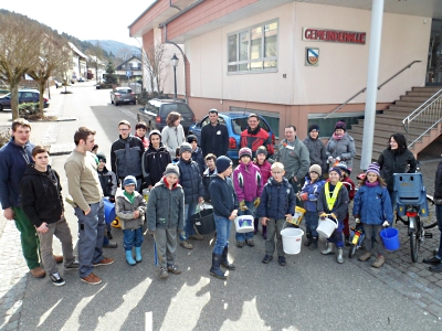 20130317 Ortenauer Kreisputzete VfK-Teilnehmer vor dem Start