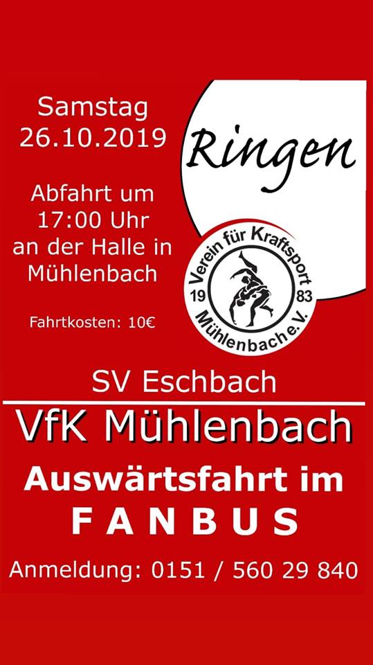 20191024 Plakat Auswärtskampf Eschbach